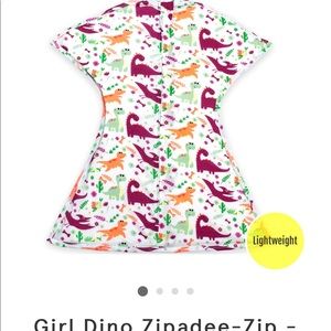 Sleeping baby zipadee zip light weight size large